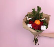 Букет Январский закат