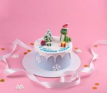Торт Подарочный Новогодняя Змейка