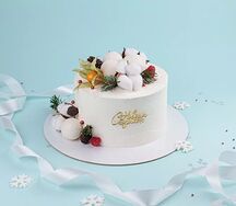 Торт Подарочный Снежный хлопок