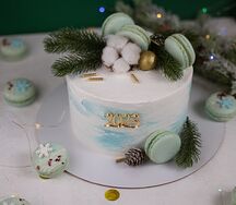 Торт подарочный Морозное утро
