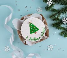 Бенто-торт Ёлка