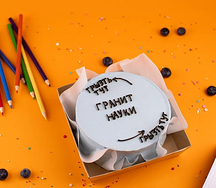 Бенто-торт Гранит науку