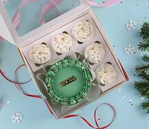 Бенто-торт и капкейки 2025