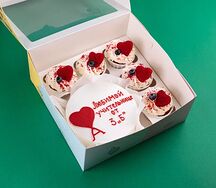 Бенто-торт с капкейками Любимой Учительнице от класса