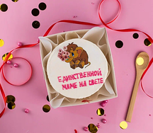 Бенто-торт Единственной маме на свете