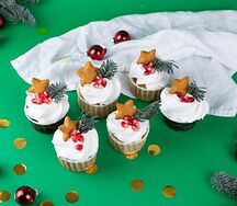 Набор капкейков с пряниками 6шт