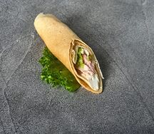 Блинчик с копченой курочкой 