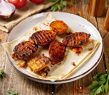 Шашлык из картофеля