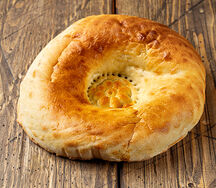 Лепешка на углях