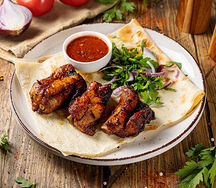 Шашлык из свиных ребрышек