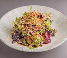 Тёплый салат из куриной печени