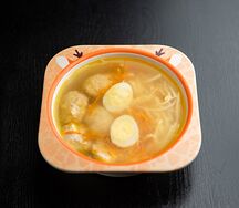 Суп-лапша куриный с фрикадельками