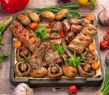 Ассорти из шашлыков из баранины