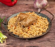 Плов с курицей