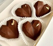 Дубайский шоколад в форме сердца 