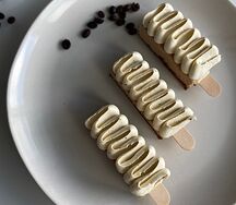 Чизкейк Кофе, лайм и белые грибы