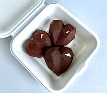 Дубайский шоколад в форме сердца