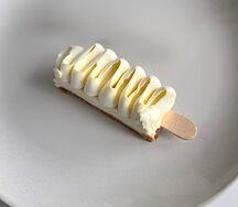 Чизкейк Страчателла-лимон 