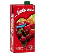 Сок Любимый Вишневая черешня