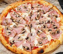 Пицца Ветчина с грибами 25 см