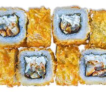 Теплый ролл с угрем