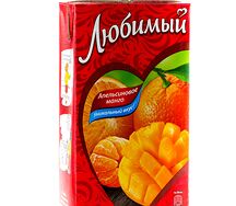 Сок Любимый Апельсиновое манго