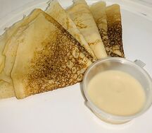 Блины со сгущенкой