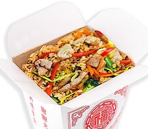 Тяхан с курицей