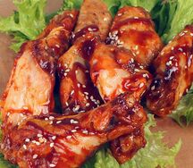 Крылышки в соусе BBQ