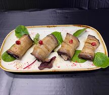 Баклажаны с орехами