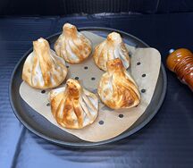 Жареные хинкали микс