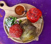 Овощи на мангале