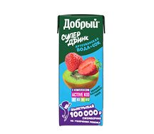 Добрый Супер Дринк Яблоко-клубника-киви