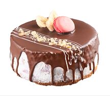 Торт Клубника со сливками и бананом Kuzina