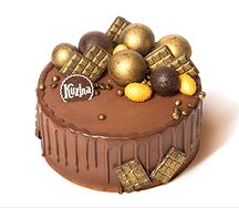 Торт Бельгийский шоколад с шарами Kuzina