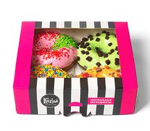 Набор из 4 бездрожжевых пончиков Kuzina