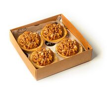 Набор из 4 ореховых корзинок Kuzina