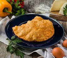 Чебуреки с зеленью