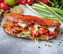 Шаурма с курицей в пите