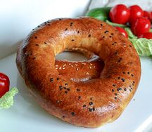 Бублик с мясом