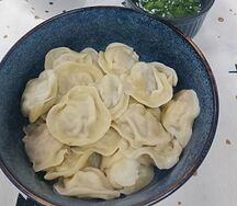 Пельмени с свининой и говядиной