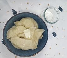 Вареники с картошкой и грибами