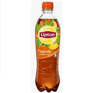 Lipton Черный чай Персик