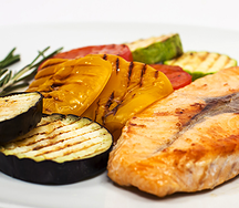 Стейк из лосося