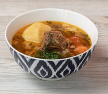 Шурпа с говядиной