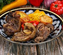 Казан-кебаб с бараниной