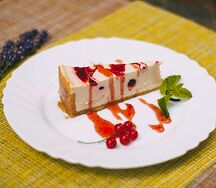 Чизкейк клубничный