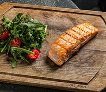 Стейк из лосося