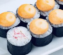 Мини-ролл с крабом спайси