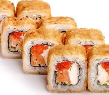 Горячий ролл Лосось темпура